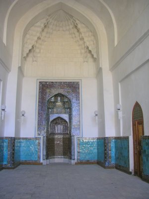 Bukhara - medrassa interior
