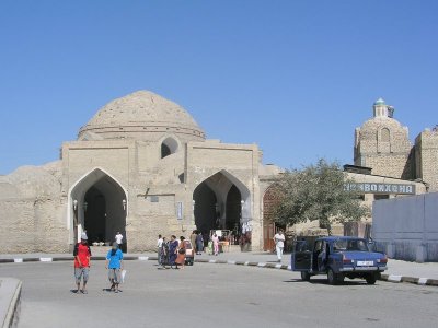 Bukhara - Caravansary complex, dating back to Silk Road days