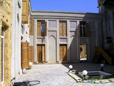 Bukhara - our guest house, a very atmospheric place!