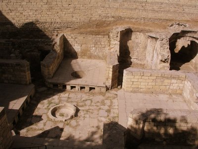 Baku - view of excavations