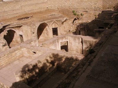 Baku - view of excavations