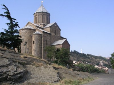 Tbilisi, Georgia - Metekhi Church