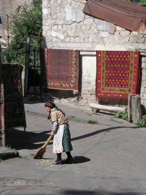 Tbilisi, GA - street sweeper