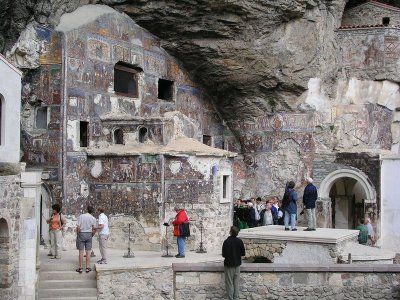 Near Trabzon, Turkey - Sumela Monastery - ancient church
