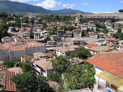 Safronbolu, Turkey - view of town from top
