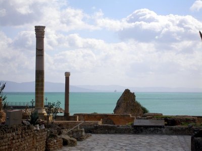 Carthage - seaside baths complex