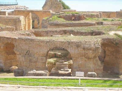 Carthage - seaside baths complex