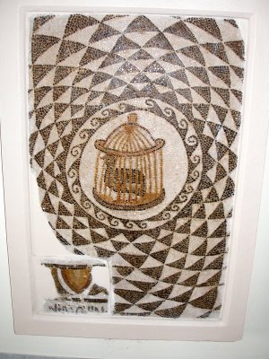 Fanciful mosaic, Bardo Museum