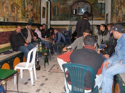 Narghille Cafe in the Medina