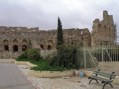 El Djem -  Roman amphitheatre, Tunisia's best-preserved ruin