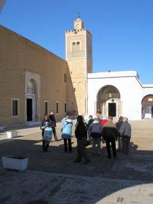 Kairouan - local mosque courtyard