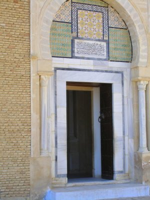 Kairouan - mosque doorway