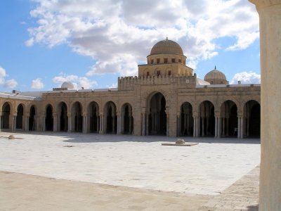 Kairouan - Great Mosque, c. 9th Century - courtyard