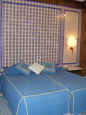 Kairouan - my gorgeous bedroom at La Kasbah Hotel