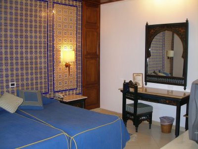 Kairouan - my gorgeous bedroom at La Kasbah Hotel