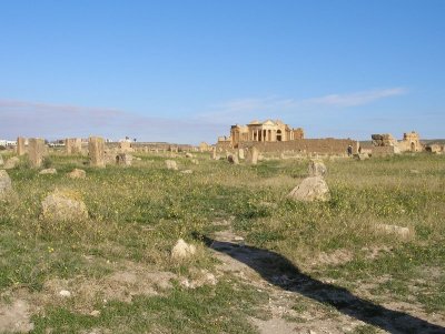 Sbeitla - panorama of ruins