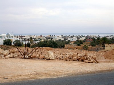 Djerba - View of town of Guellala