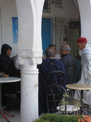 Cafe in Houmt Souk, Djerba