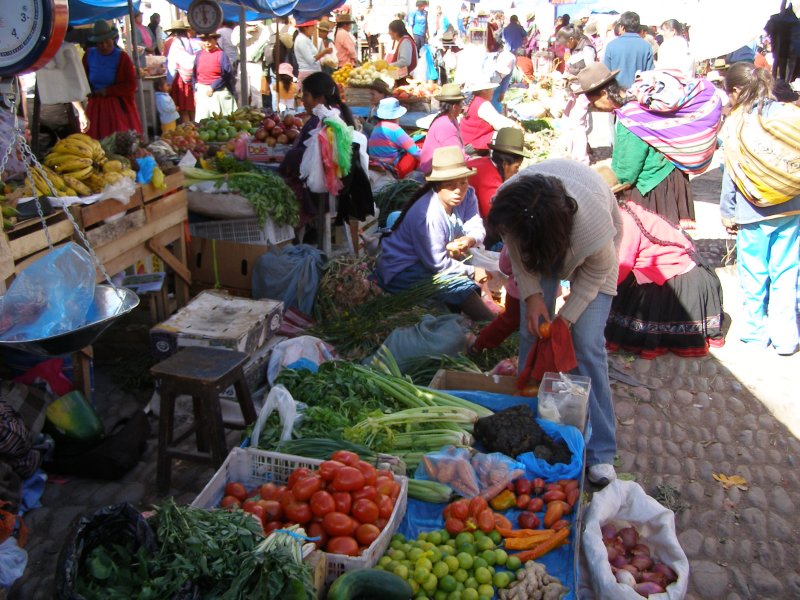 Sunday at the Pisac market