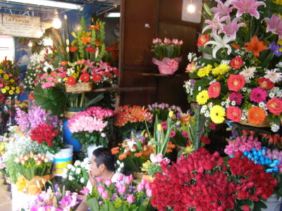Mercado de flores San Angel