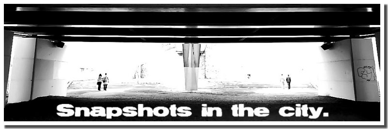 Snapshots in the city -Banner-