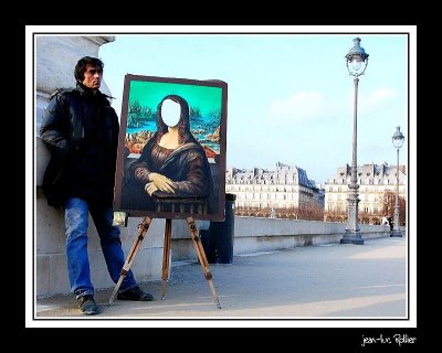 Who stole the smile of Mona Lisa?...