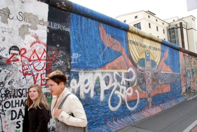 The fall of the Berlin wall -  20 th anniversary.