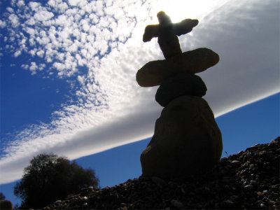 My Natural Stone Sculptures on Crete 2007&8