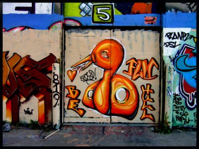 Denizens on the Wall* Montreal Graffiti