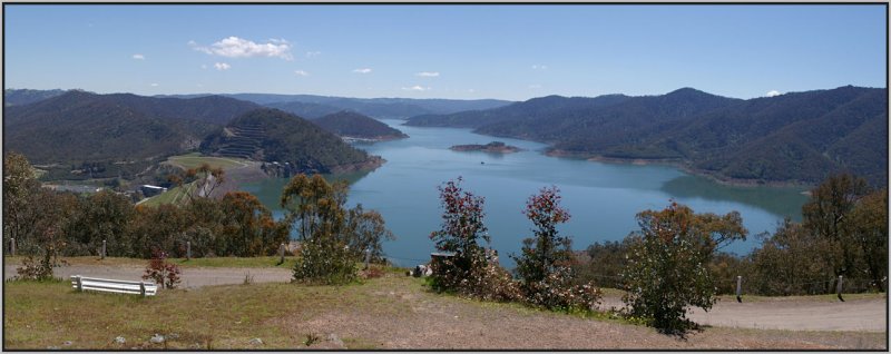 Lake Eildon from Mt Pinninger Lookout