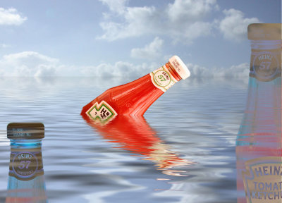 Ketchup in Sea