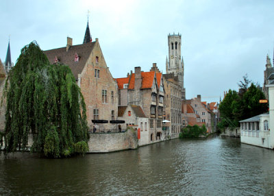 Bruges-Canal with Belfry