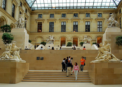 Louvre Richelieu Courtyard