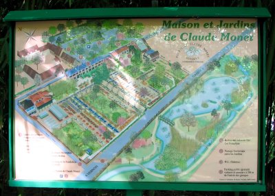 Monet's Garden-Map