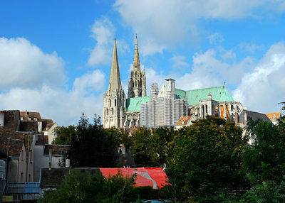 Cathedral Spires at Chartres