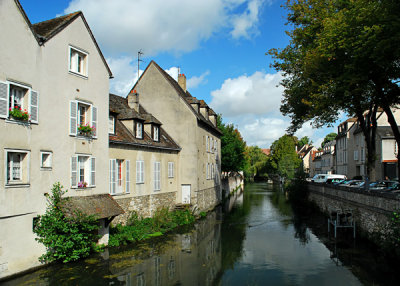Eure River Canal in Chartres