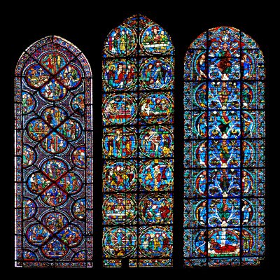 Composite of Chartres Windows
