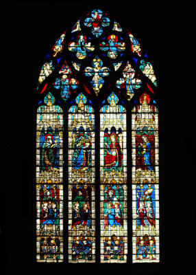 Stained Glass Windows at Chartres
