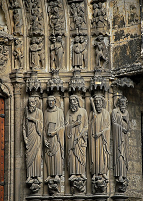 South Porch Sculptures at Chartres