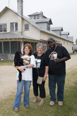 Karen (Center) and the Burks Family