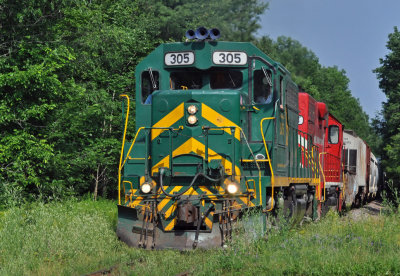 GMRC 263 at Cuttingsville 7/9/10