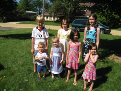 Seven grandchildren