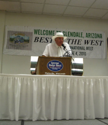 Richard Dormois described next year's international meet in Arizona.