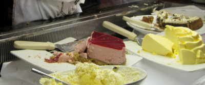 Luscious desserts at our buffet dinner
