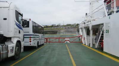 Docking at Killimer