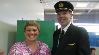 Our pilot and his aunt