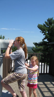 Looking at the view