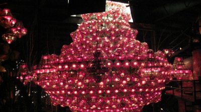Organ room chandelier