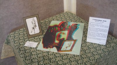 3-D exhibit by Dave Meinhardt