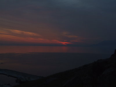 sun set to semadirek